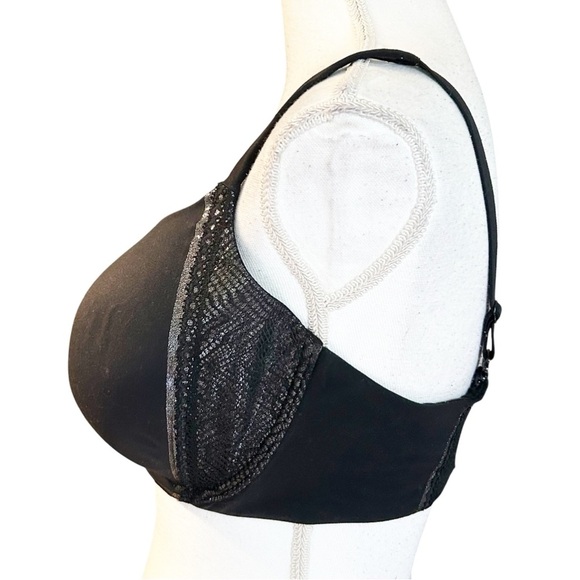 Victoria’s Secret Body by Victoria Lined Perfect Coverage Bra Women 36DDD Black - Picture 4 of 8